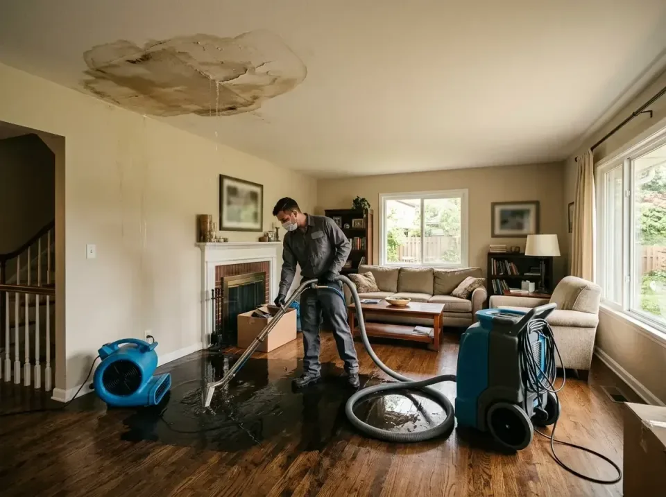 attic-pipe-burst-ceiling-drip-008 — frequently asked questions, Water Damage Restoration & Carpet Care in Madison, SD